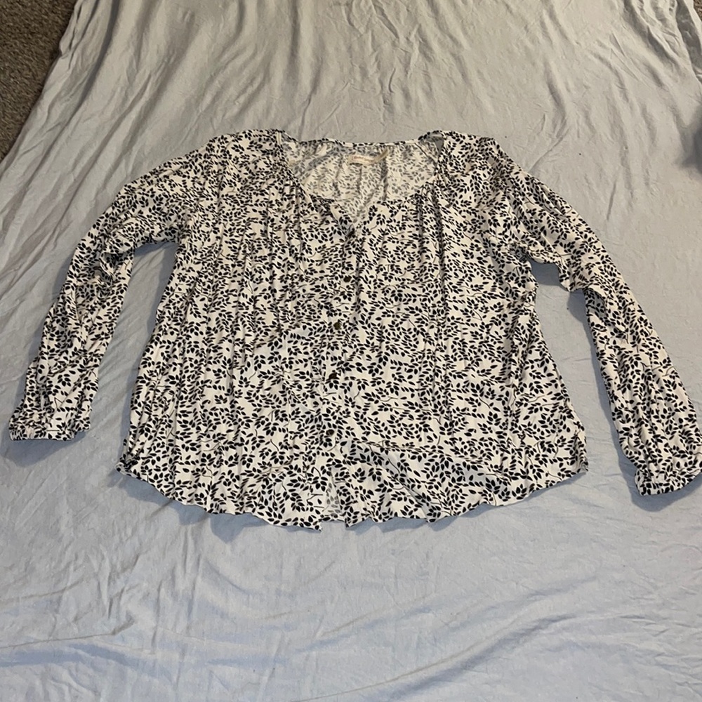 Faded glory button up shirt